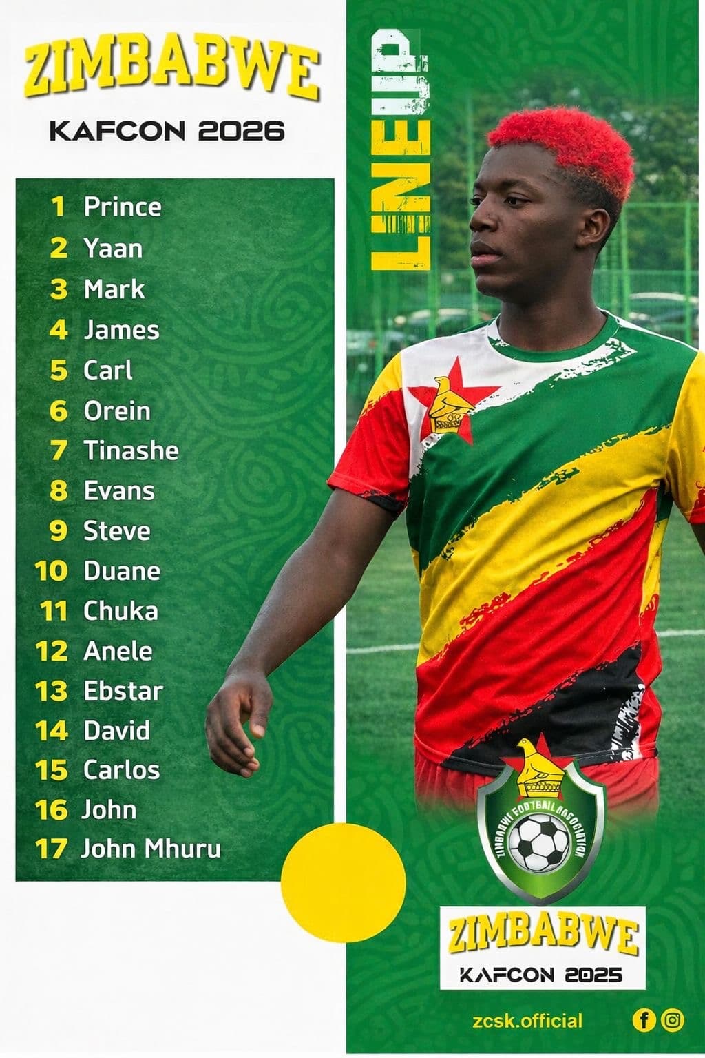 KAFCON 2026: Zimbabwe aiming for its first GOLD medal