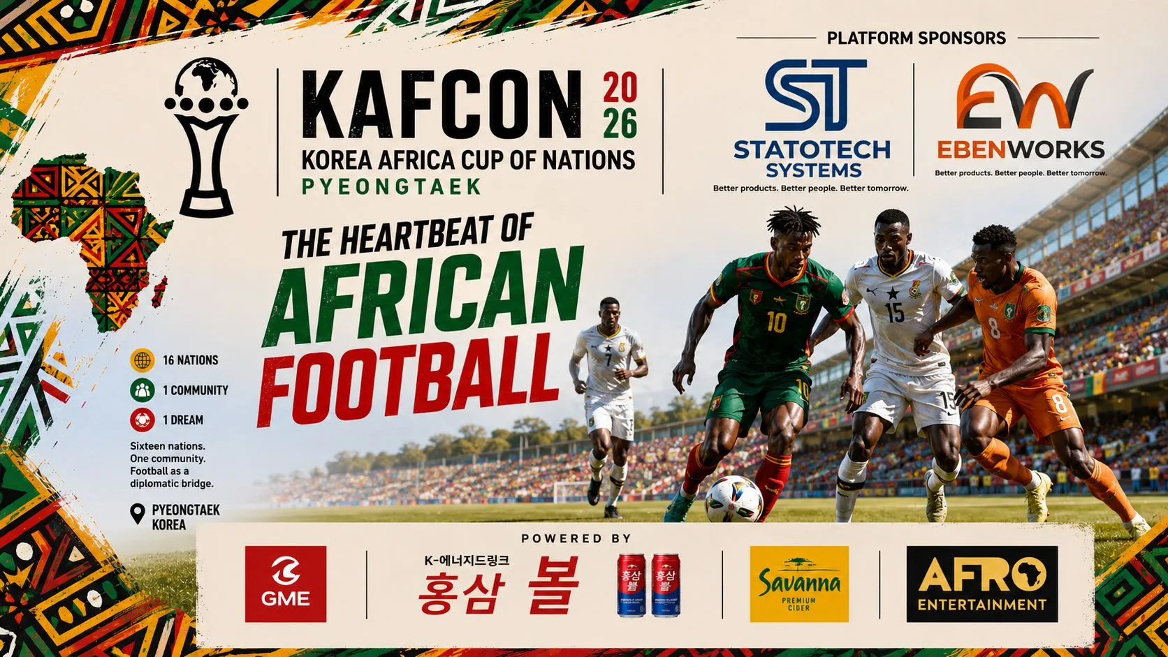 Follow the action: KAFCON's new digital home is live at kafcon.statotec.com