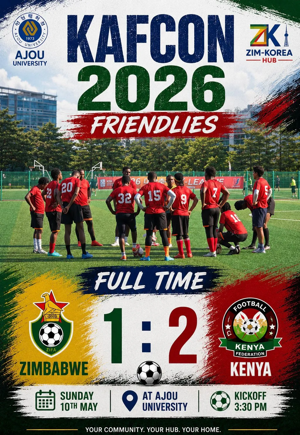 Warriors draw Tanzania, lose late to Kenya — but leave Ajou with a stronger case than the scoreline suggests photo 2